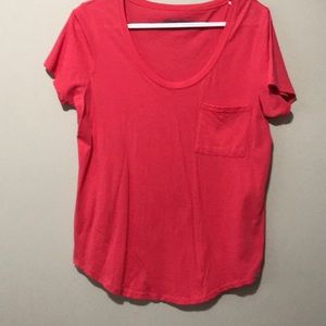 Eddie Bauer coral T-shirt
